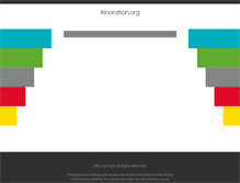 Tablet Screenshot of itineration.org